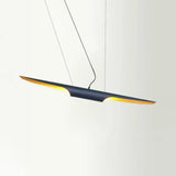 Modern Island Pendant Lamp With Metallic Shade In Bias Cut Tube Design 2 Heads