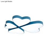 Modern Led Acrylic Flush Mount Ceiling Light For Living Room - Contemporary Lighting
