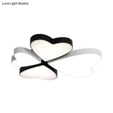 Modern Led Acrylic Flush Mount Ceiling Light For Living Room - Contemporary Lighting