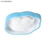 Modern Led Ceiling Fixture For Cloud - Inspired Children’s Bedroom