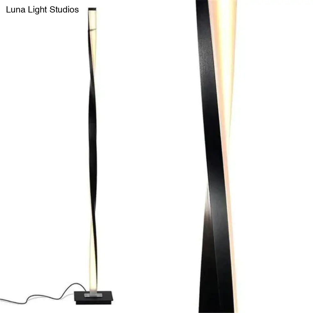 Modern Led Floor Lamp For Living Room Standing Pole Light Bedrooms Offices Bright Dimmable Table