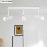 Modern Led Metal Tubular Spotlight Ceiling Light For Living Room