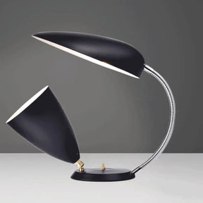 Modern Led Reading Lamp: Adjustable Arm Iron Sharp Tongue & Cone Design White/Black/Grey Black