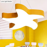 Modern Led Starfish Acrylic Ceiling Chandelier For Corridor