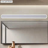 Modern Led Vanity Lamp For White Bathroom Mirror - Available In White/Warm Light 3 Sizes