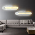 Modern Led Vanity Light With Acrylic Shade - White Wall Sconce Warm/White 12/18/20 Wide / 12