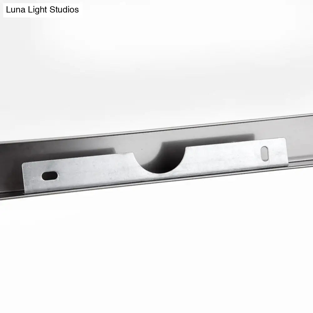 Modern Led Vanity Mirror Light With Rotatable Acrylic Design And Warm/White Lighting - Perfect For