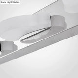 Modern Led Vanity Mirror Light With Rotatable Acrylic Design And Warm/White Lighting - Perfect For