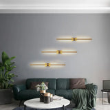 Modern Led Wall Mount Light - Linear Shape Acrylic Design For Living Room