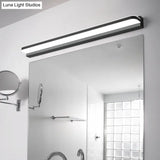 Modern Linear Vanity Wall Lamp Stylish Bathroom Lighting Solution With Multiple Sight Options