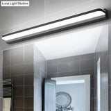 Modern Linear Vanity Wall Lamp Stylish Bathroom Lighting Solution With Multiple Sight Options