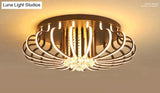 Modern Living Room Led Ceiling Lights For 10-15Square Meters Restaurant Indoor Light Luminarias