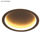 Modern Metal Geometric Led Ceiling Light Fixture | Flush Mount