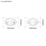 Modern Metal Geometric Led Ceiling Light Fixture | Flush Mount