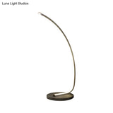 Modern Metal Led Bedroom Reading Light In Black/White
