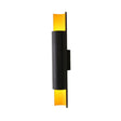 Modern Metal Wall Mounted Bedside Lamp - Stylish Tubular Black Lighting Ideas / Small A