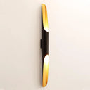 Modern Metallic Pipe Wall Sconce Lamp 1/2-Light Black Fixture For Living Room - 23.5/27.5 Wide 1 /