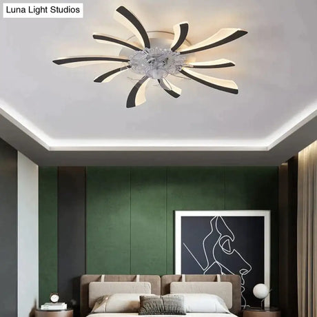 Modern minimalist dandelion fan ceiling lamp Ceiling