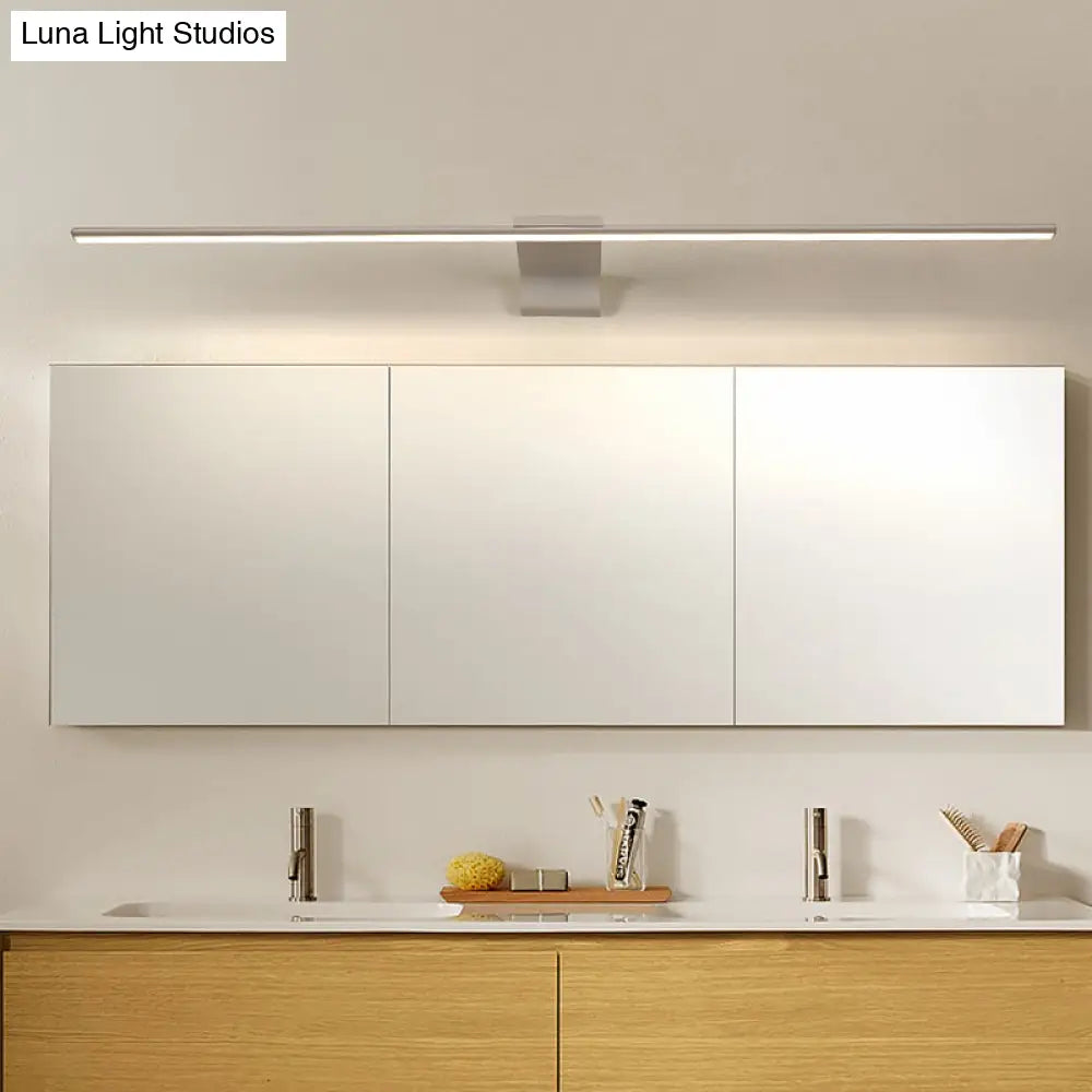 Modern Nordic Led Vanity Lamp For Bathroom - Wall Mounted Mirror Front