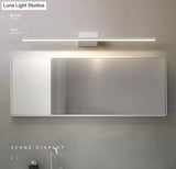 Modern Nordic Led Vanity Lamp For Bathroom - Wall Mounted Mirror Front