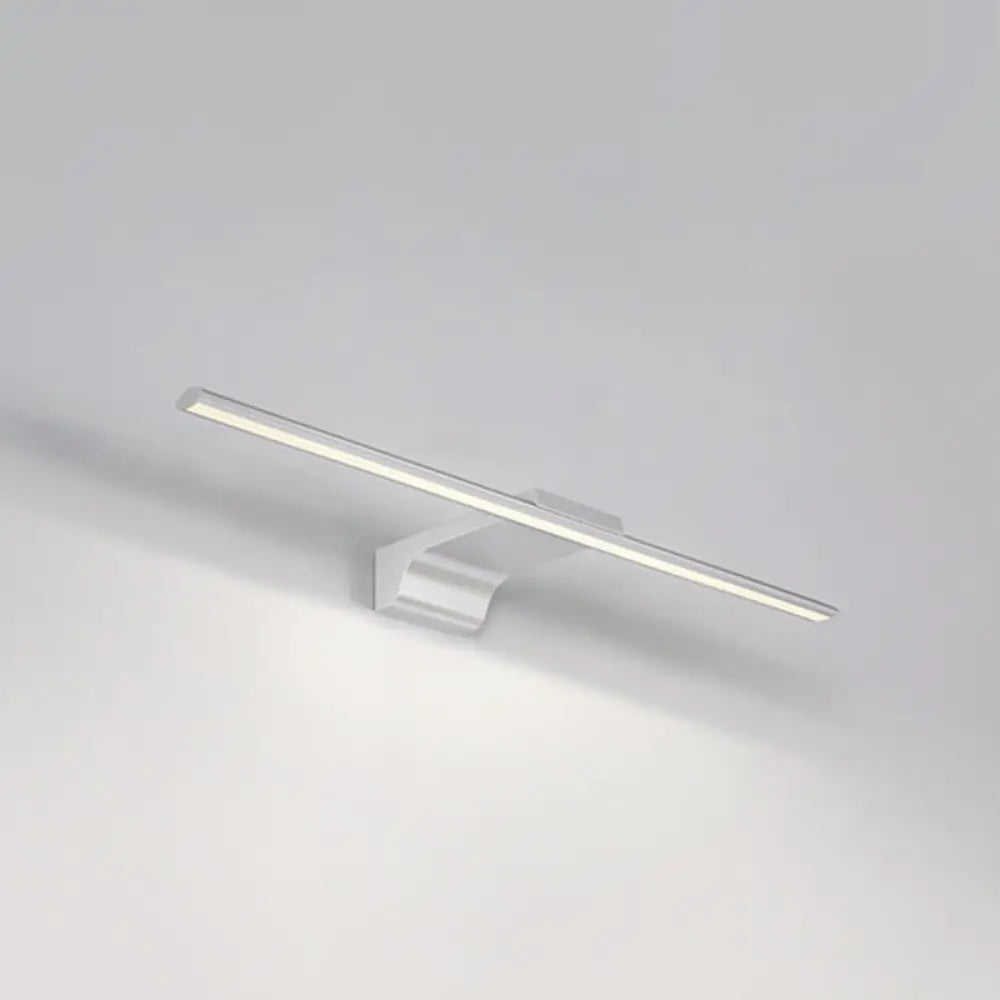 Modern Nordic Led Vanity Lamp For Bathroom - Wall Mounted Mirror Front White / 16 7