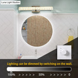 Modern Opulent Crystal Vanity Sconce For Bathroom