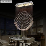 Modern Round Led Flushmount Dining Room Light In Nickel