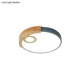 Modern Slim Round Led Flush Mount Ceiling Light For Living Room
