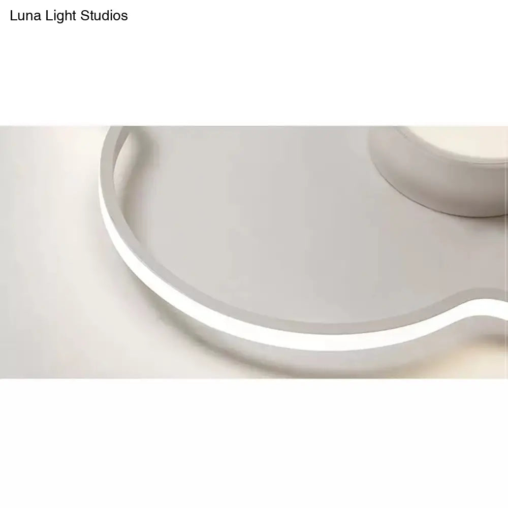 Modern White Flush Mount Nursing Room Cloud Ceiling Light