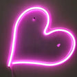 Modern White Led Usb Powered Baby Room Night Lamp With Loving Heart Design