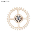 Modern Wood Wall Mounted Lamp | Gear Sconce Light Fixture