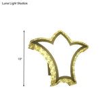 Modernist Crown Wall Light With Clear K9 Crystal And Led In White/Warm/2 Color