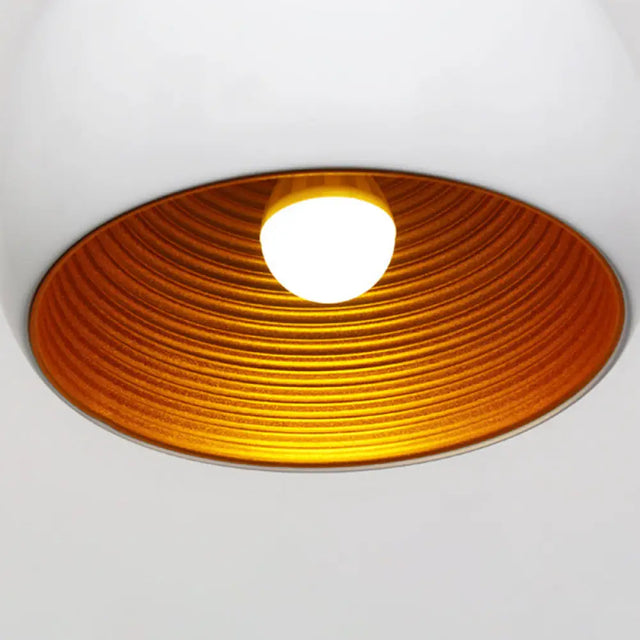 Modernist Metal Globe Down Lighting Suspension Lamp - 1 Head Black/White 10/14 Wide