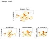 Modernist White Glass Flush Mount Ceiling Light For Living Room - Stylish Splicing Squares Design