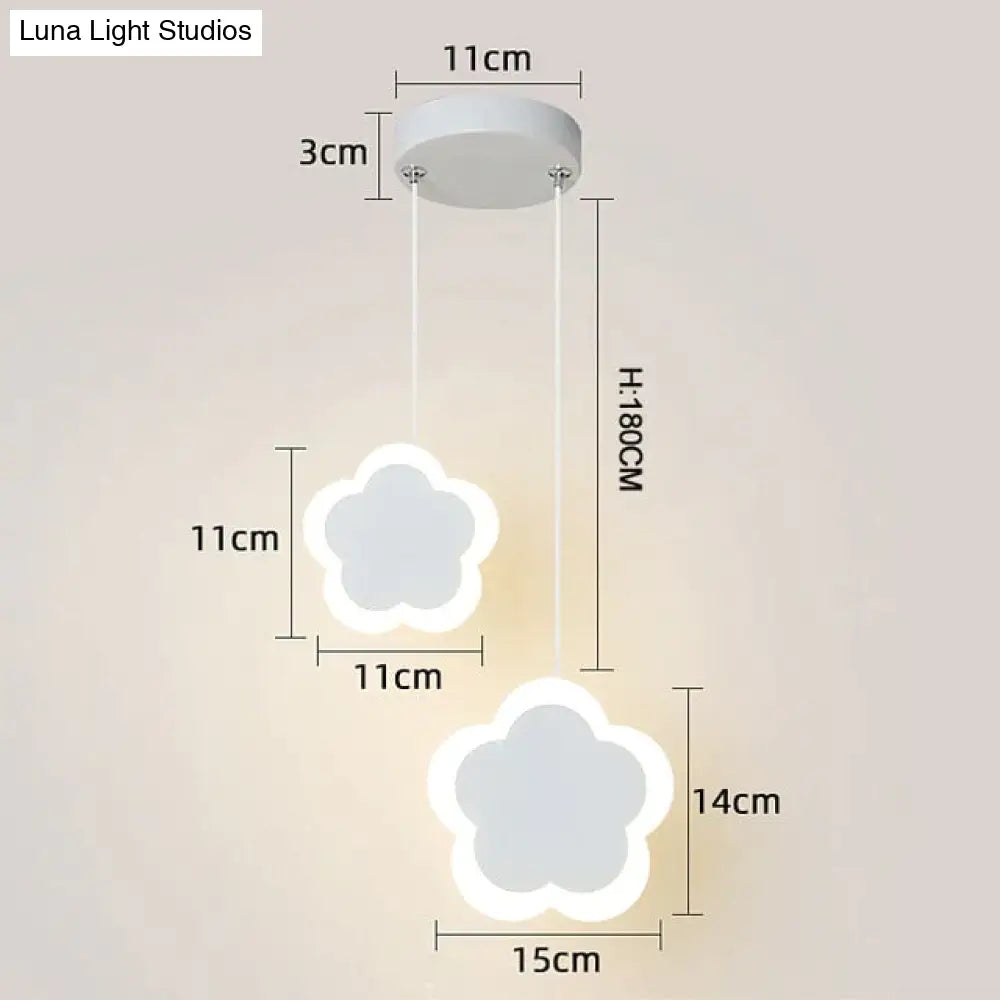 New Arrival Pendant Lights Modern Led Lamp For Bedside Dining Room Bar White Or Black Color Fixtures