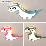 New Dinasour Modern Led Ceiling Lights Lamp For Child Bedroom Study Room Babyroom Remote Control