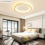New Modern Black White Ultra-Thin Led Ceiling Light Rectangular Round Bedroom Lamp Living Room