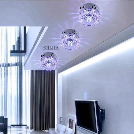 Nia - Flush Mount Small Led Ceiling Light For Art Gallery Decoration Front Balcony Lamp Porch Light