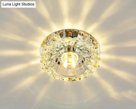 Nia - Flush Mount Small Led Ceiling Light For Art Gallery Decoration Front Balcony Lamp Porch Light