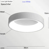 Nora - Led Ceiling Light Bedroom Modern Panel Lamp Lighting Fixture Living Room Kitchen Surface