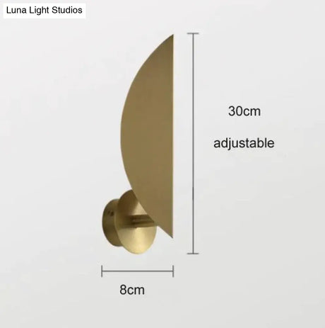 Nordic Bedroom Adjustable Copper Wall Lamp G9 / Without light source Copper Wall Lamps