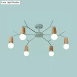 Nordic Branch Chandelier - Stylish Metal Pendant Light For Living Room
