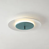 Nordic Led Acrylic Flush Mount Ceiling Light - Stylish Close-To-Ceiling Lighting Fixture Green / 14