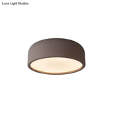 Nordic Led Ceiling Light For Kid’s Bedroom With Acrylic Dome Shade