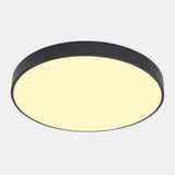 Nordic Led Ceiling Light With Acrylic Diffuser For Hallways - Sleek Metal Flush Mount