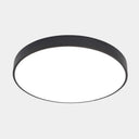 Nordic Led Ceiling Light With Acrylic Diffuser For Hallways - Sleek Metal Flush Mount Black / 9’