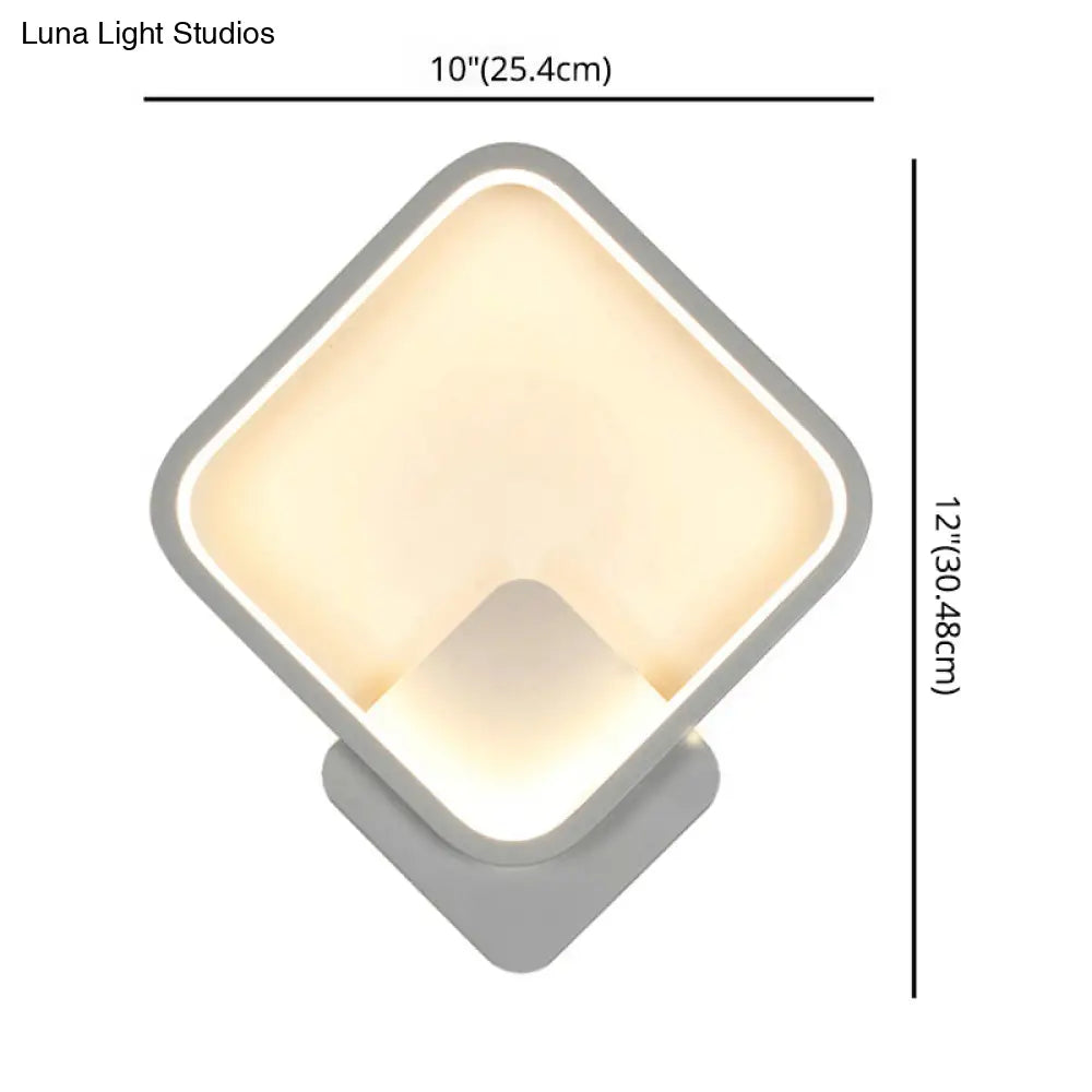 Nordic Line Led Wall Lamp For Corridor And Bedroom Ambient Lighting