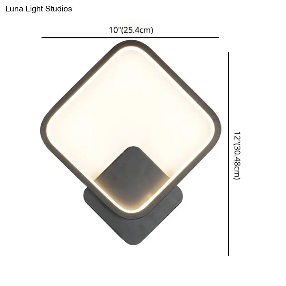 Nordic Line Led Wall Lamp For Corridor And Bedroom Ambient Lighting