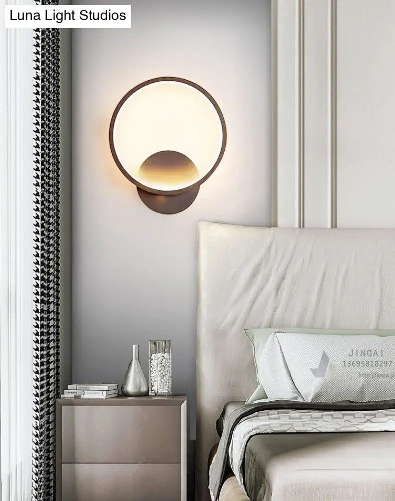 Nordic Line Led Wall Lamp For Corridor And Bedroom Ambient Lighting