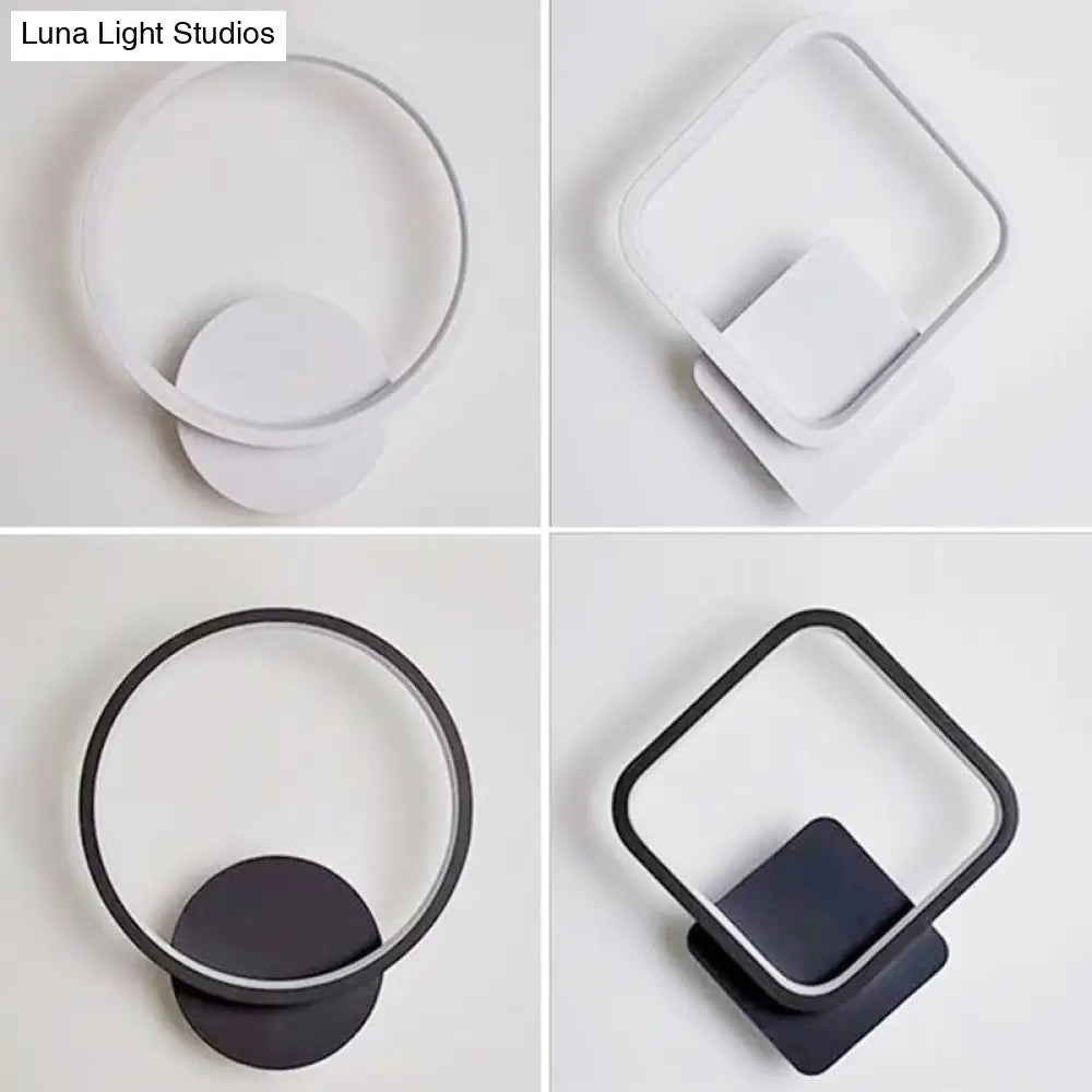 Nordic Line Led Wall Lamp For Corridor And Bedroom Ambient Lighting
